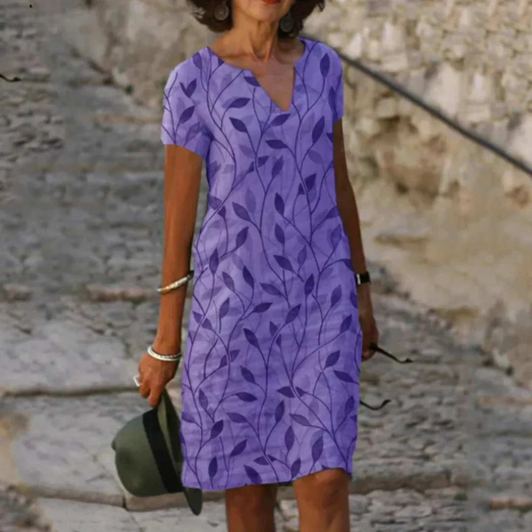 Jessa – Vestido floral lujoso