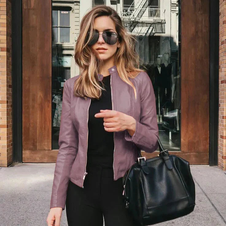 BERTA™ | CHAQUETA DE PIEL