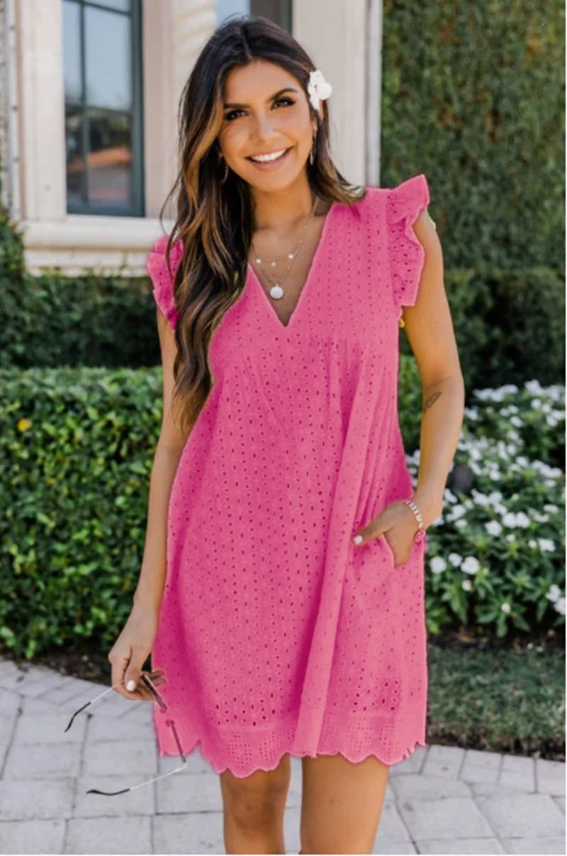 Hedy – Vestido elegante con escote en V