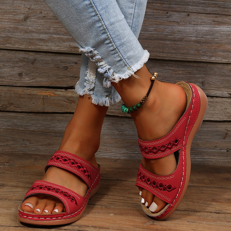 Alysson™ – Sandalias gruesas con máxima amortiguación