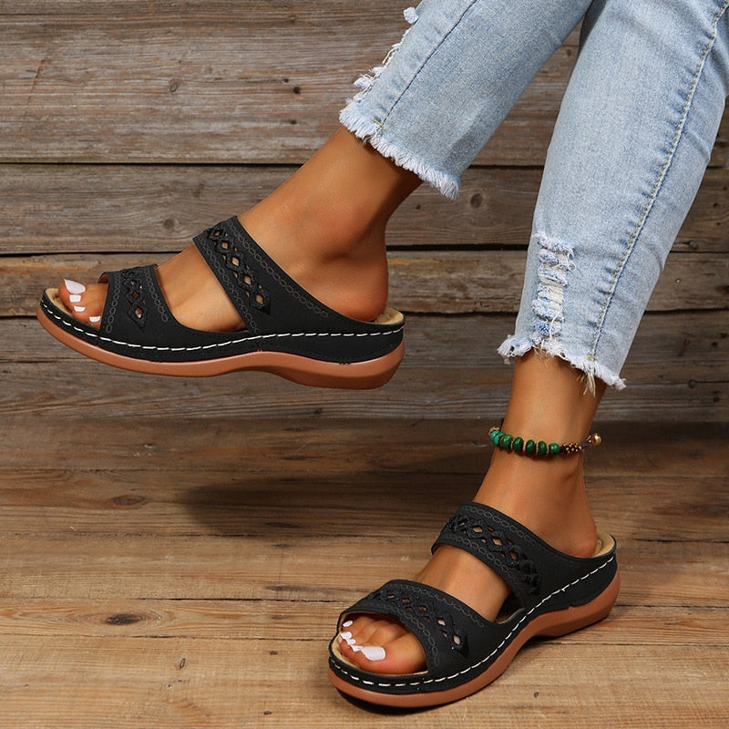 Alysson™ – Sandalias gruesas con máxima amortiguación