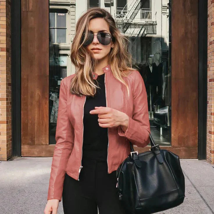 BERTA™ | CHAQUETA DE PIEL
