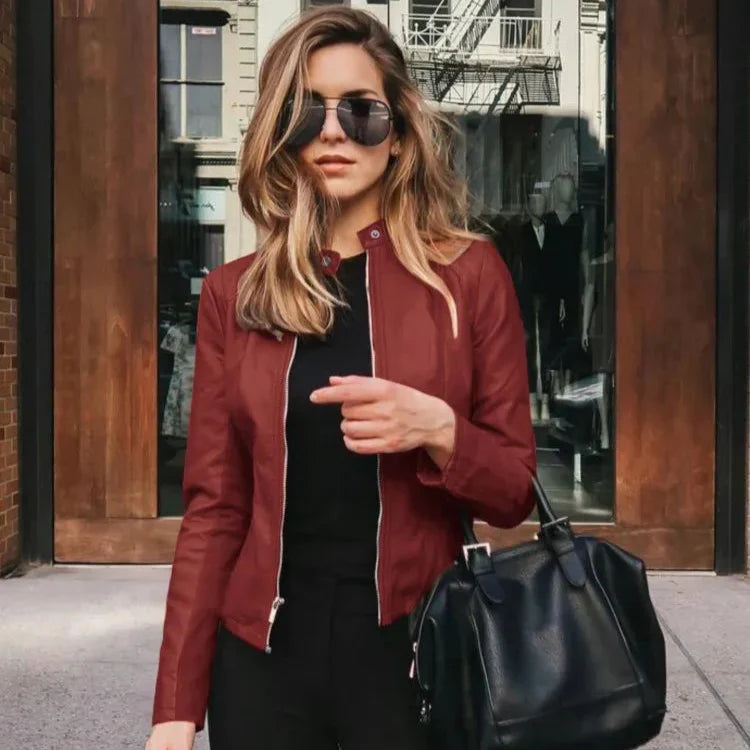 BERTA™ | CHAQUETA DE PIEL