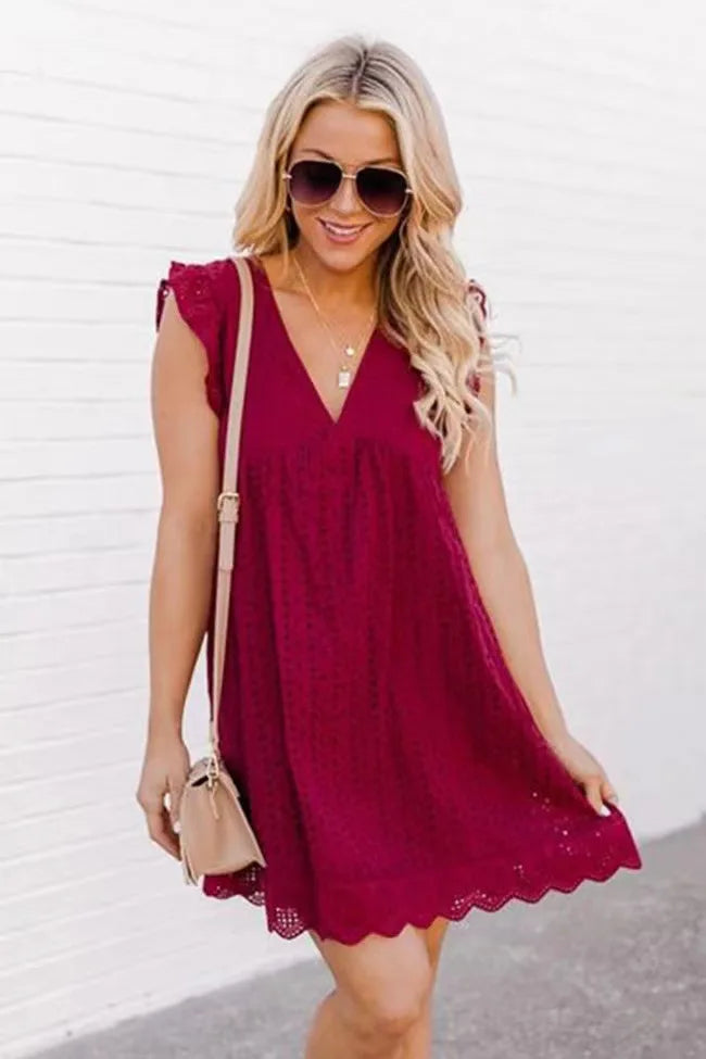 Hedy – Vestido elegante con escote en V