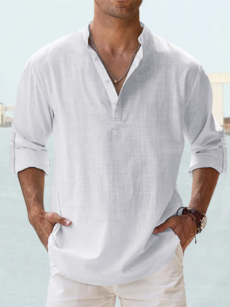 ALEXANDER™ | CAMISA DE LINO
