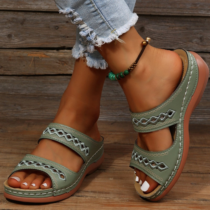 Alysson™ – Sandalias gruesas con máxima amortiguación