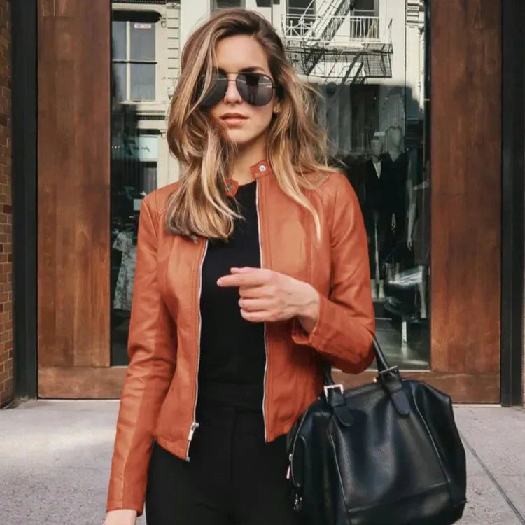 BERTA™ | CHAQUETA DE PIEL