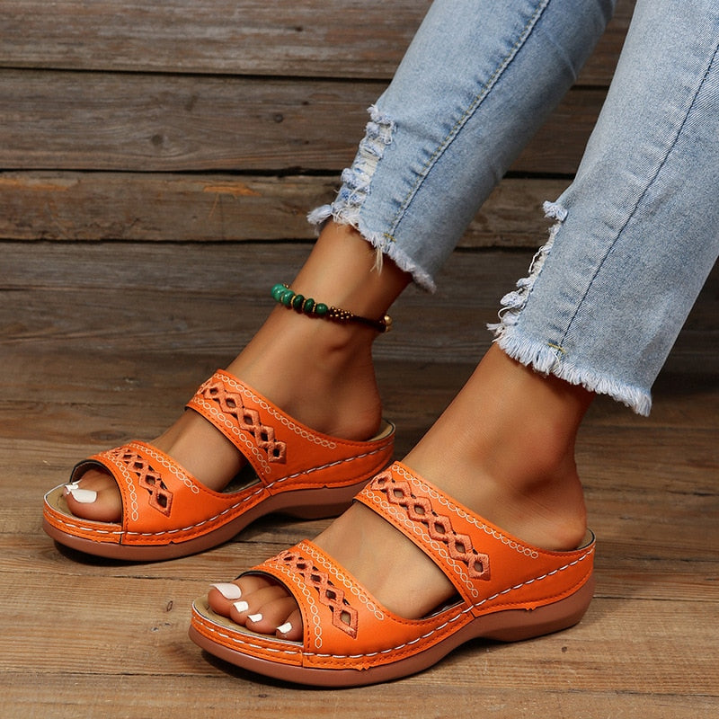 Alysson™ – Sandalias gruesas con máxima amortiguación