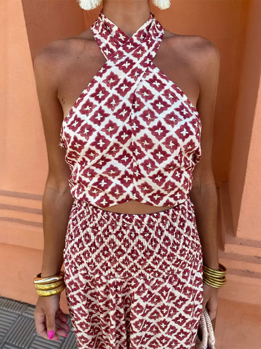 Mickay | Vestido midi con hombros descubiertos