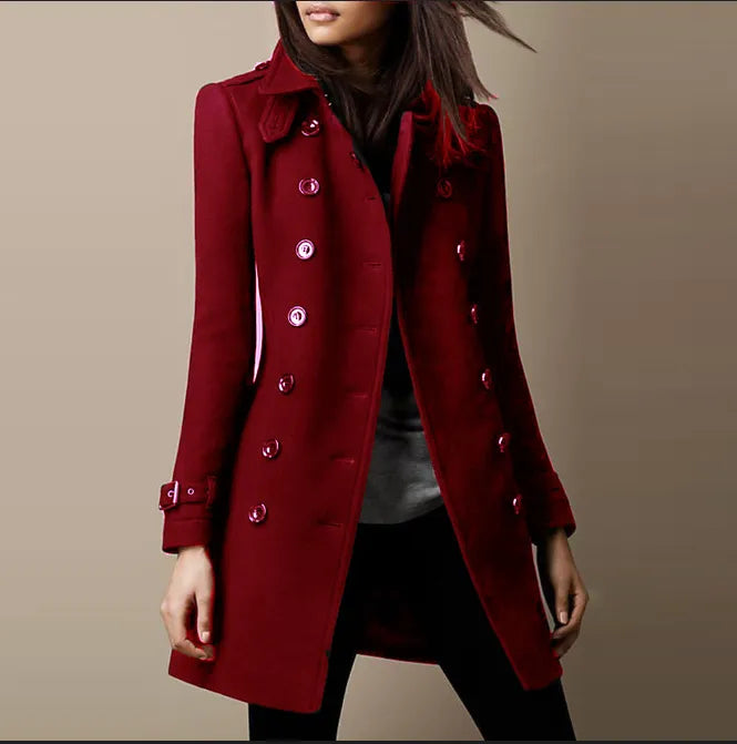 CLEO™ | CHAQUETA LARGA ELEGANTE