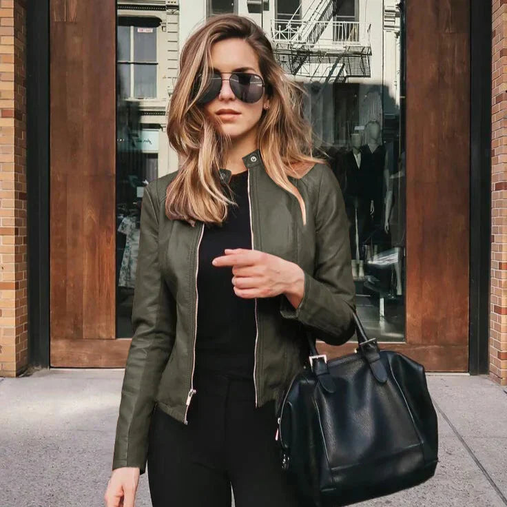 BERTA™ | CHAQUETA DE PIEL