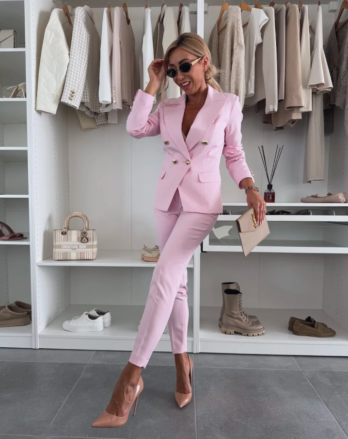 Erins – Conjunto Coordinado Elegante de Blazer y Pantalón para Mujer