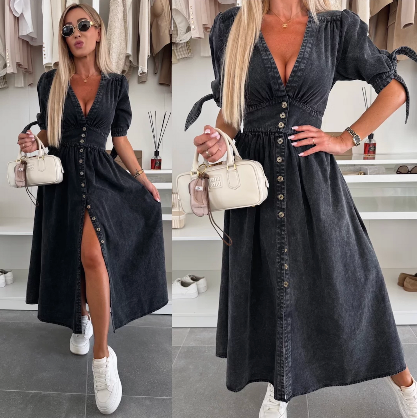 Liz – Vestido Denim