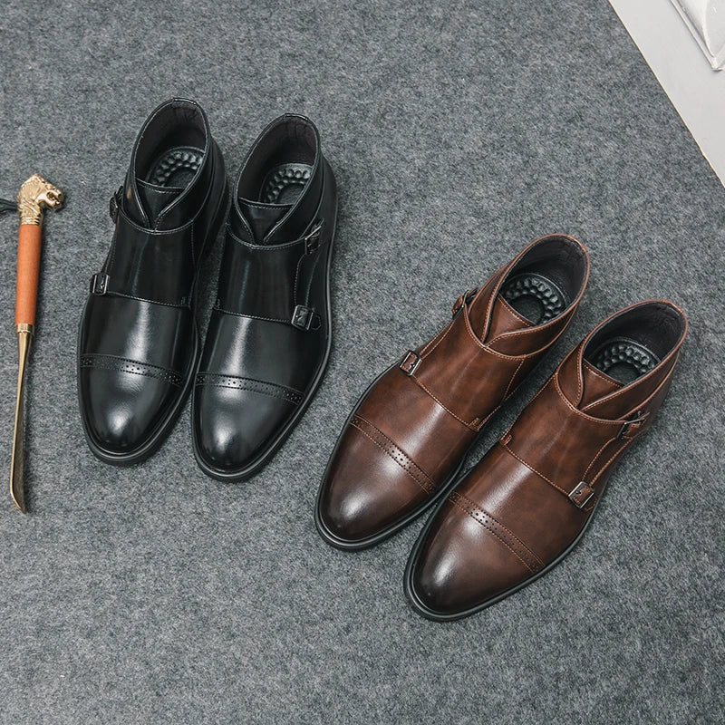 PARKER™ | BOTINES DE HOMBRE CON DOBLE HEBILLA