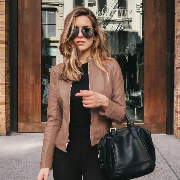 BERTA™ | CHAQUETA DE PIEL