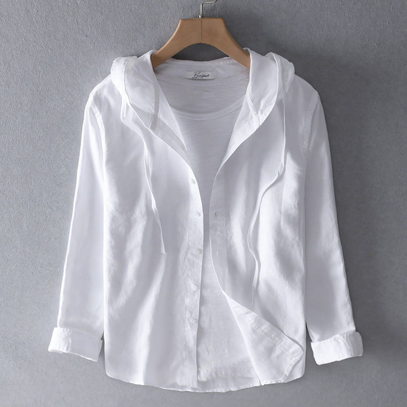 Logan – Camisa Transpirable de Lino para Hombre