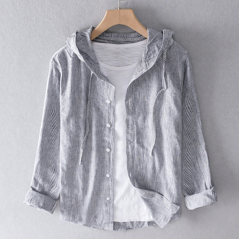 Logan – Camisa Transpirable de Lino para Hombre