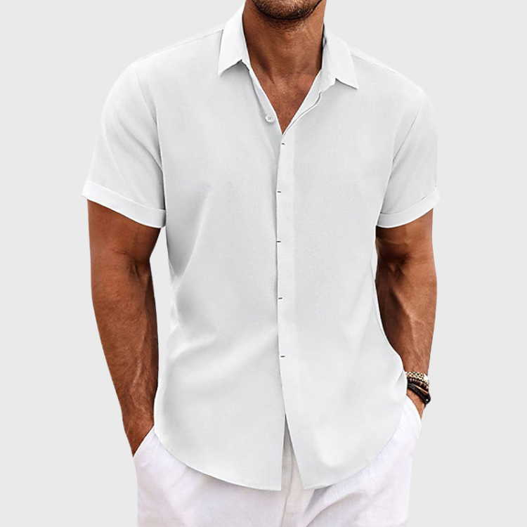 Oliver – Camisa de manga corta elegante y fresca