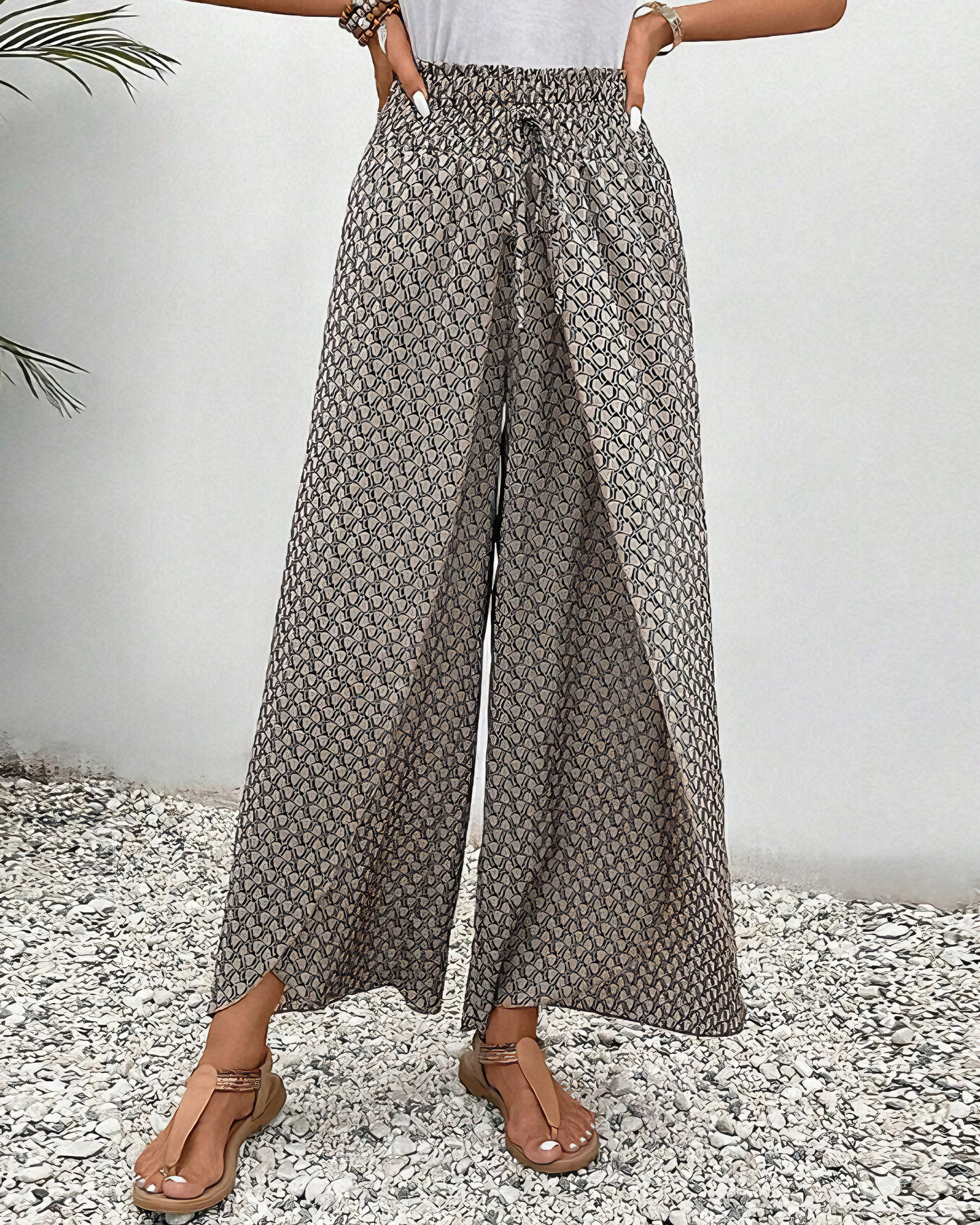 Sahara – Pantalones de Pierna Ancha