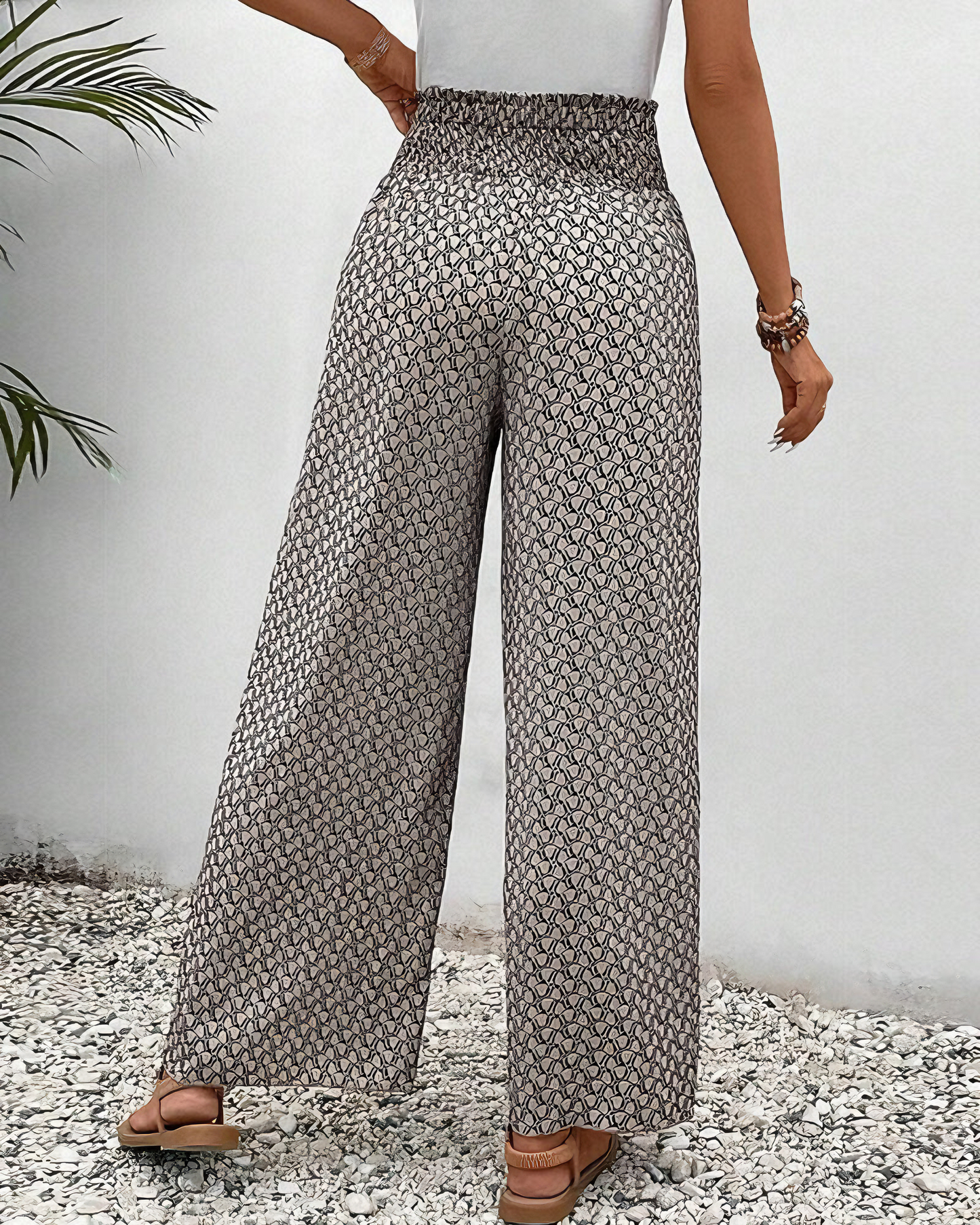 Sahara – Pantalones de Pierna Ancha