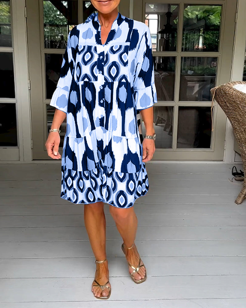 Laura – Vestido estampado con estilo