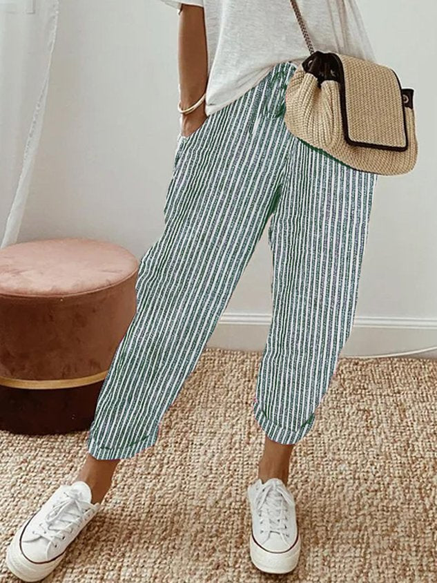 LUCY – Pantalones de lino con estilo