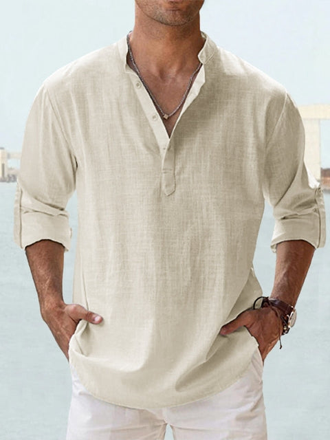 ALEXANDER™ | CAMISA DE LINO