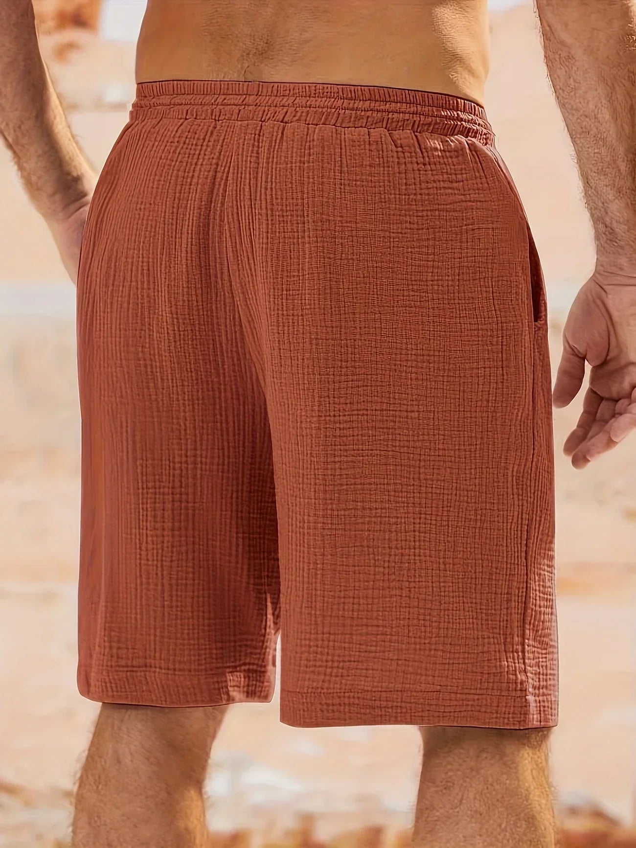 Elliot – Pantalones Cortos de Corte Suelto con Bolsillos