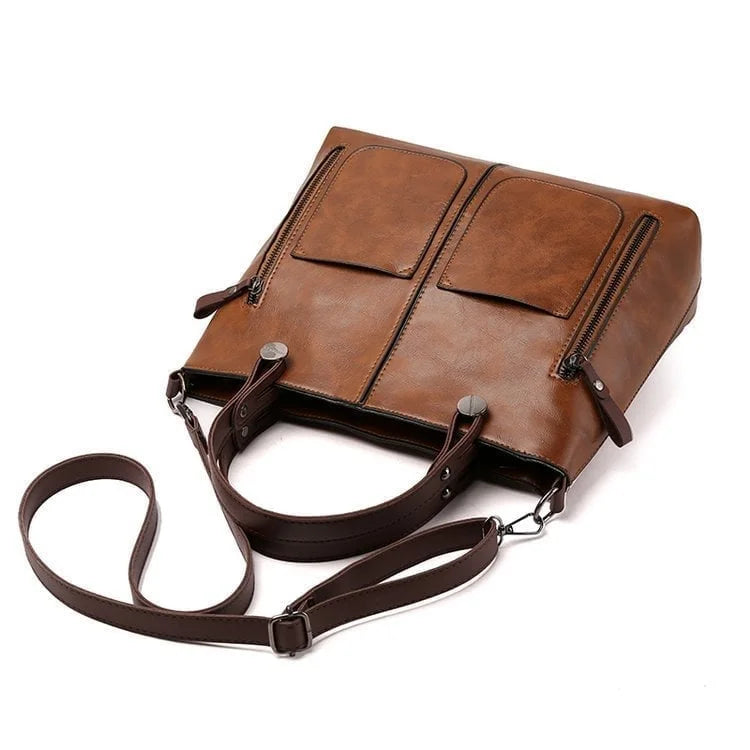Atenea – Bolso de Hombro Elegante con Detalles de Lujo