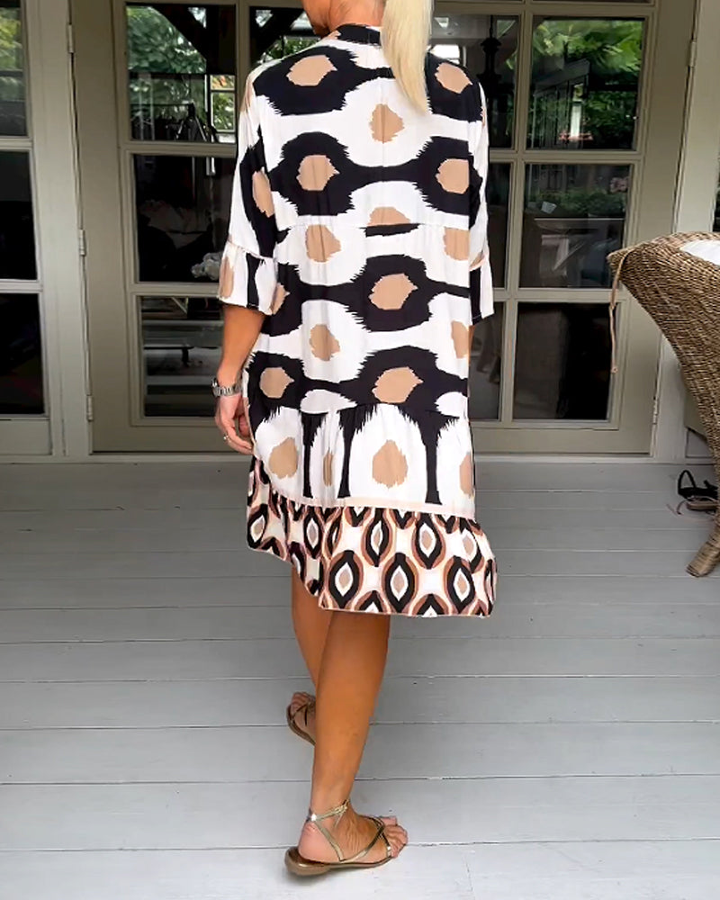 Laura – Vestido estampado con estilo