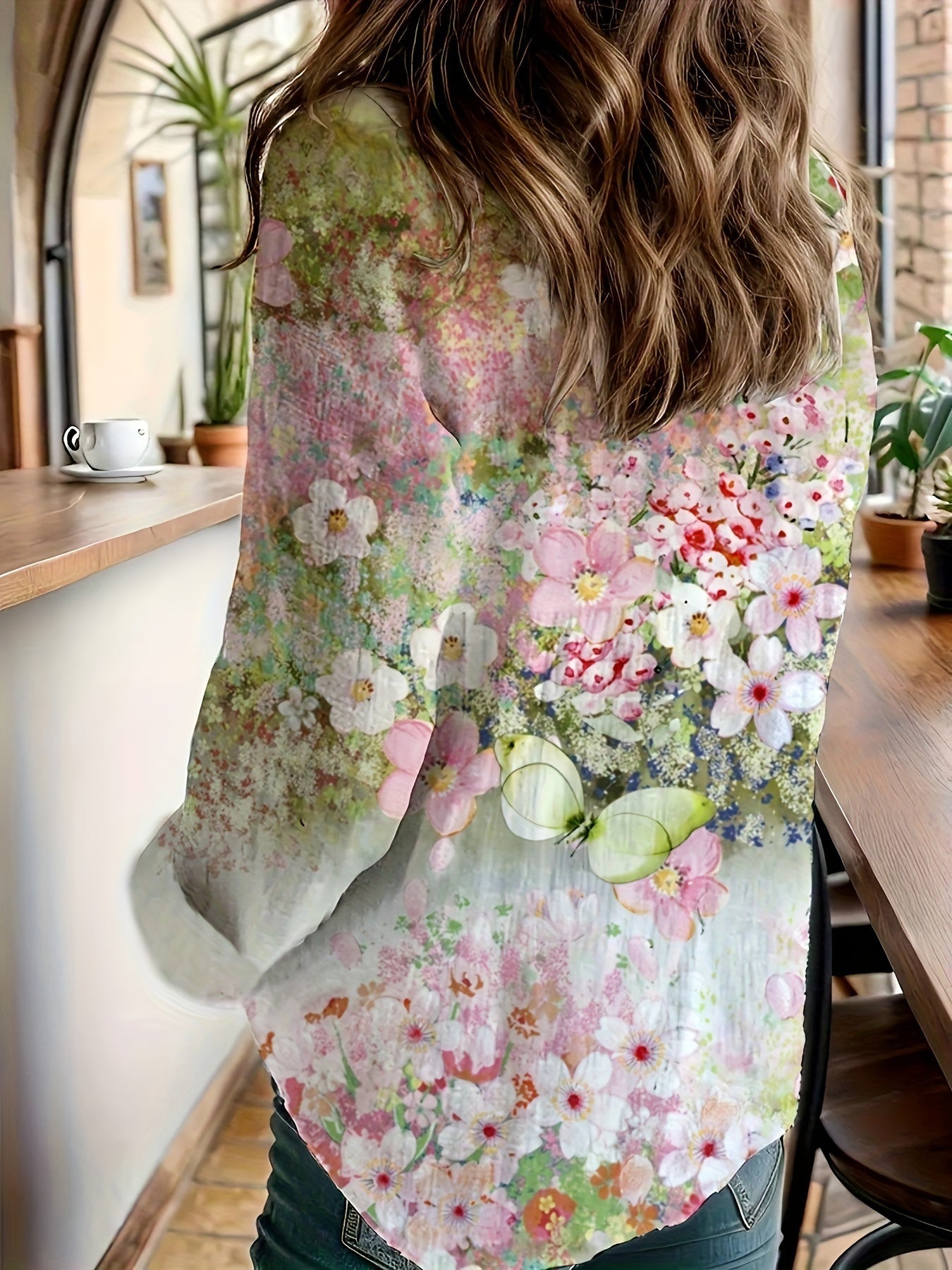 Leura – Blusa Boho Floral