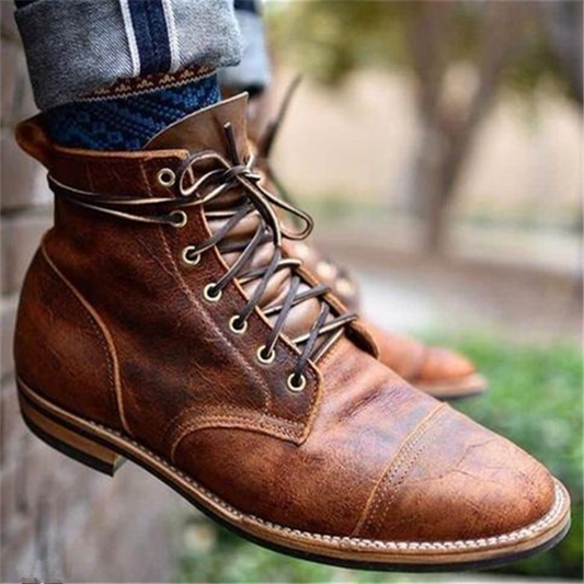AIDEN™ | BOTINES DE HOMBRE ESTILO MILITAR