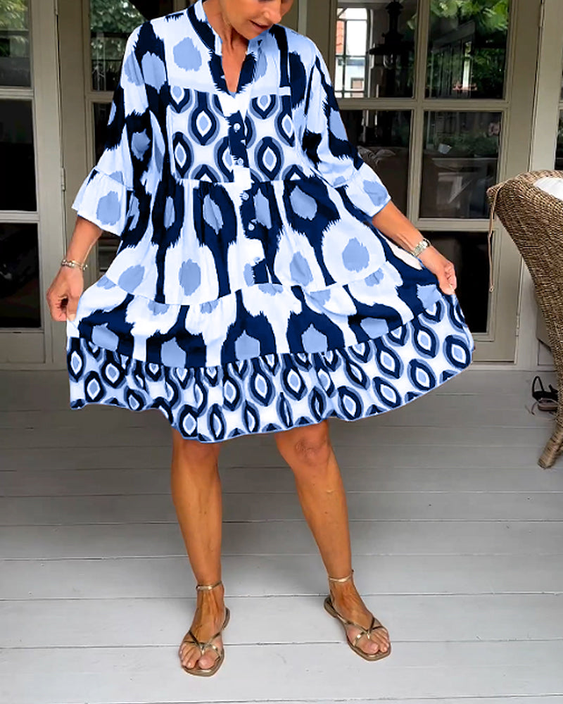 Laura – Vestido estampado con estilo