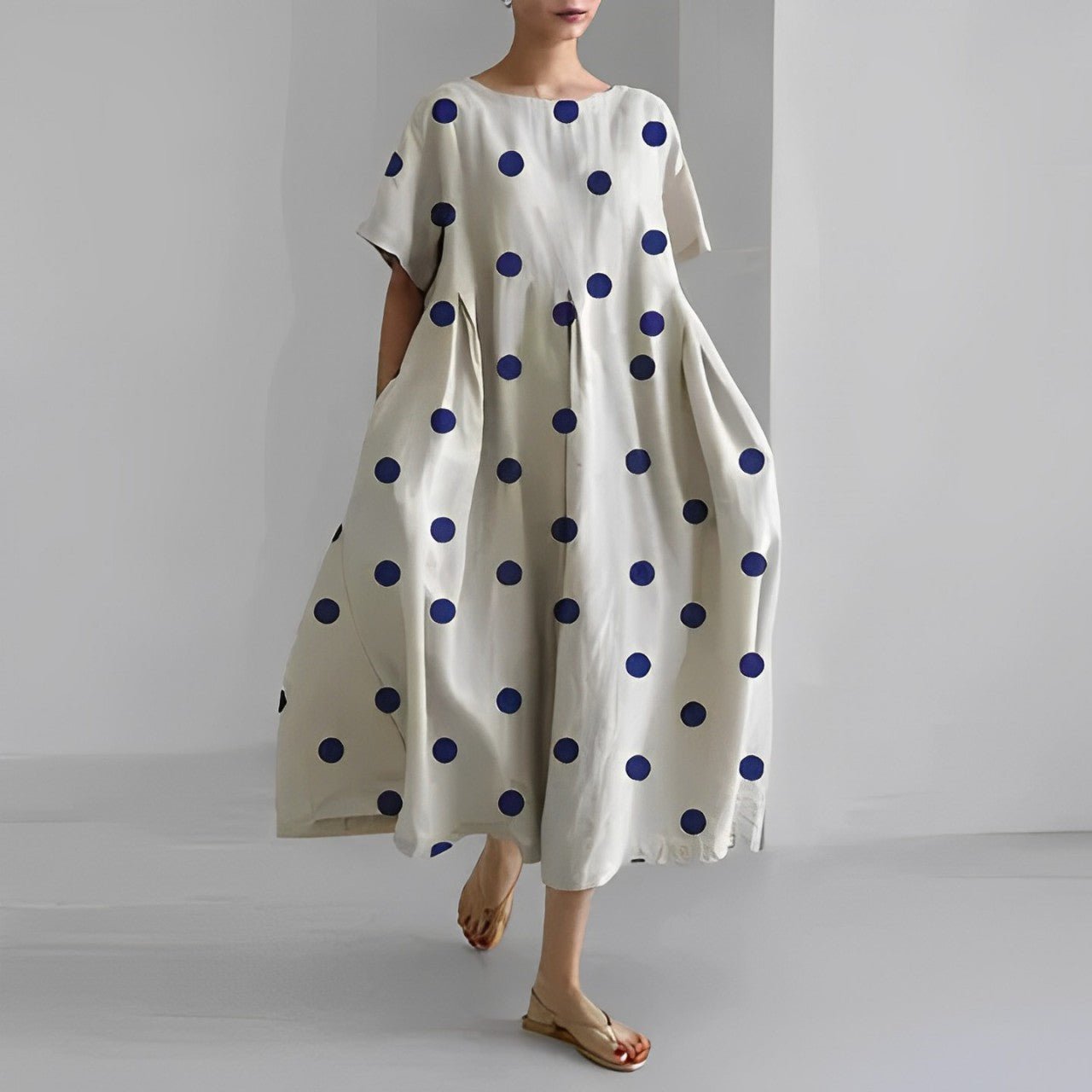 Claire – Vestido bohemio con estampado floral