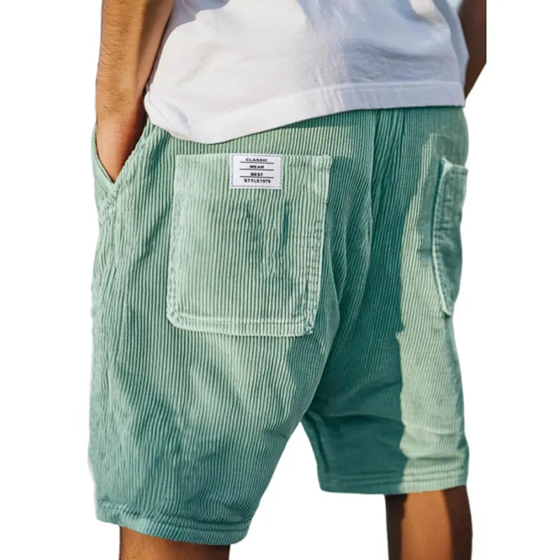 Shorts de terciopelo con estilo y confort diario