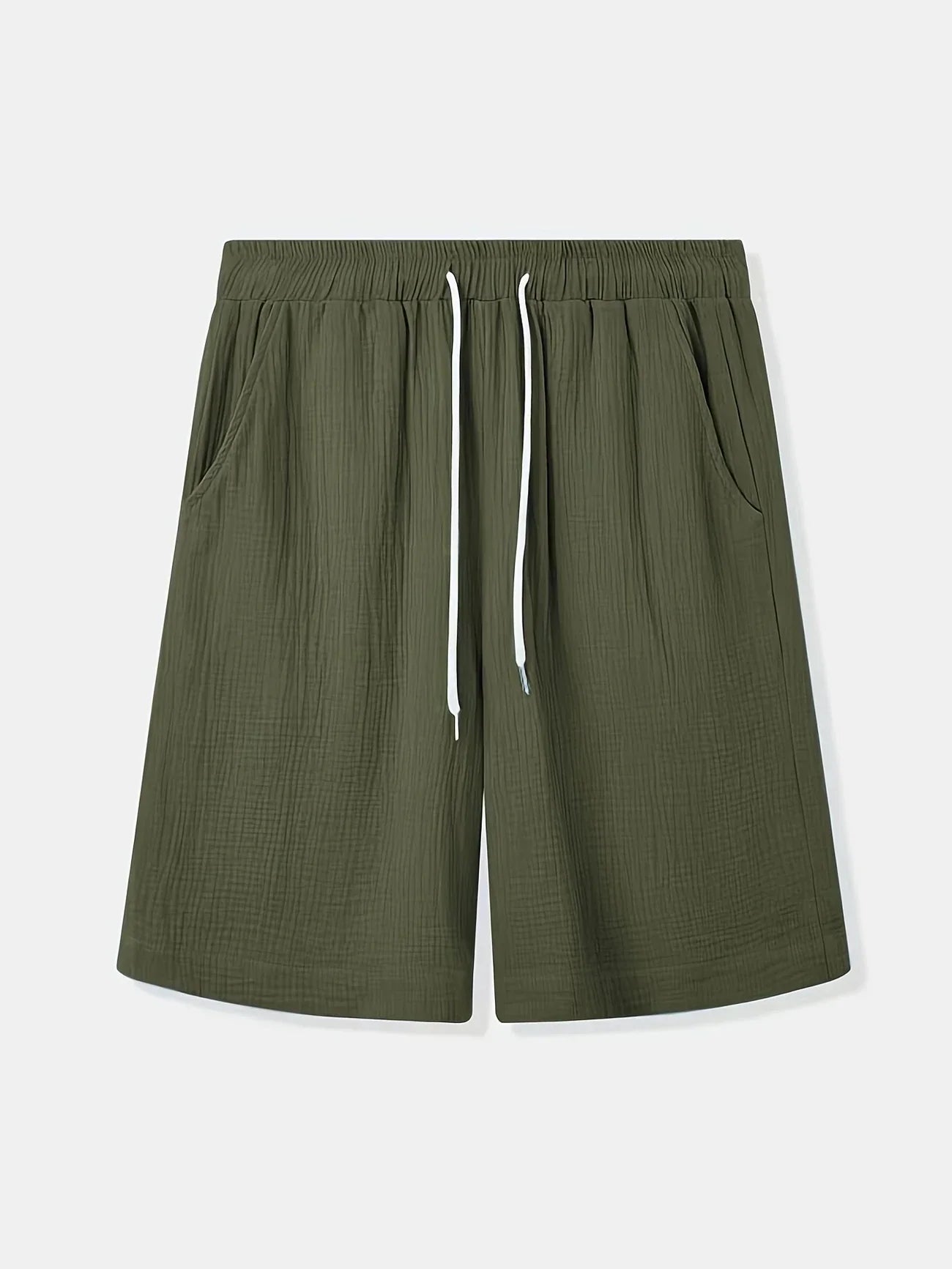 Elliot – Pantalones Cortos de Corte Suelto con Bolsillos