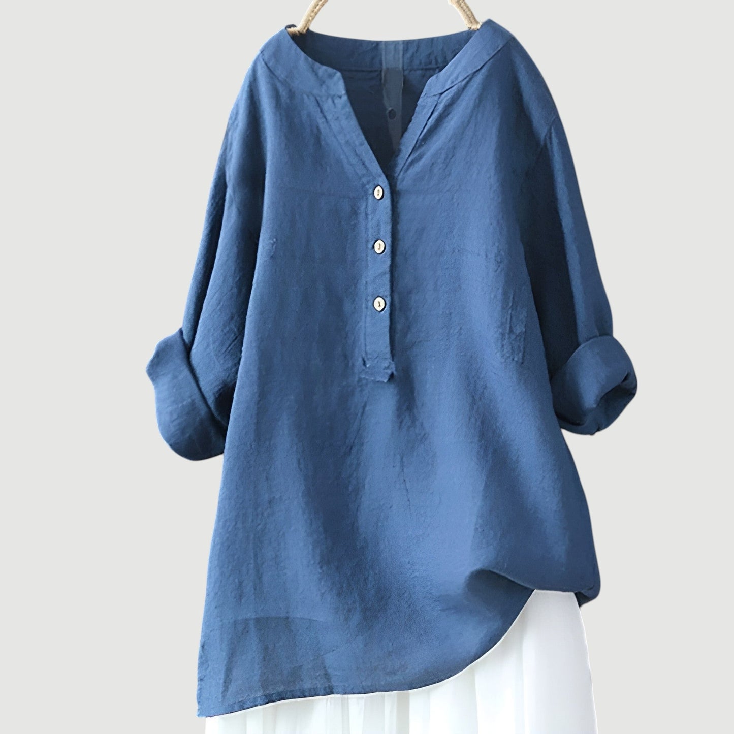 BLUSA LIGERA CON BOTONES n. 28419