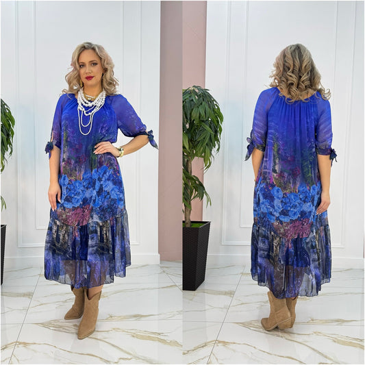 Eliana – Vestido Midi Aireado y Transpirable con Encanto Vintage