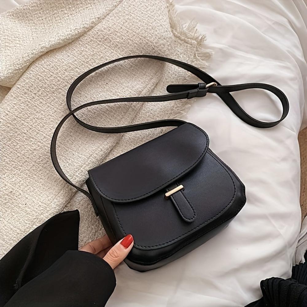 Amelia – Bolso bandolera retro de piel