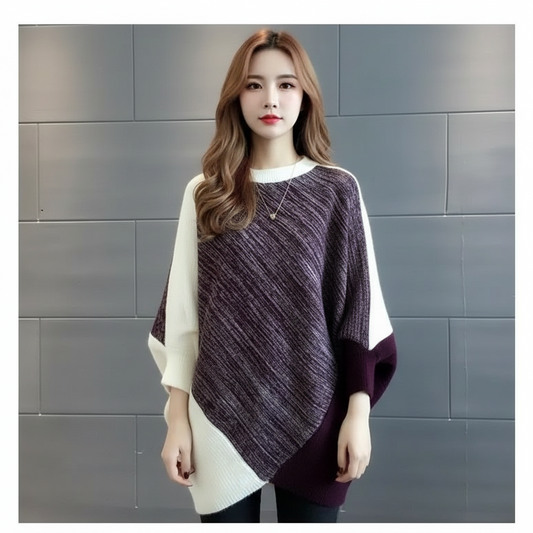 LYRA™ | JERSEY HOLGADO ASIMÉTRICO VINTAGE