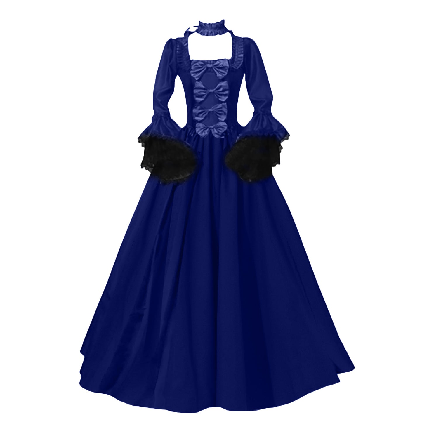 VESTIDO GÓTICO VICTORIANO DE ENCAJE w.85217