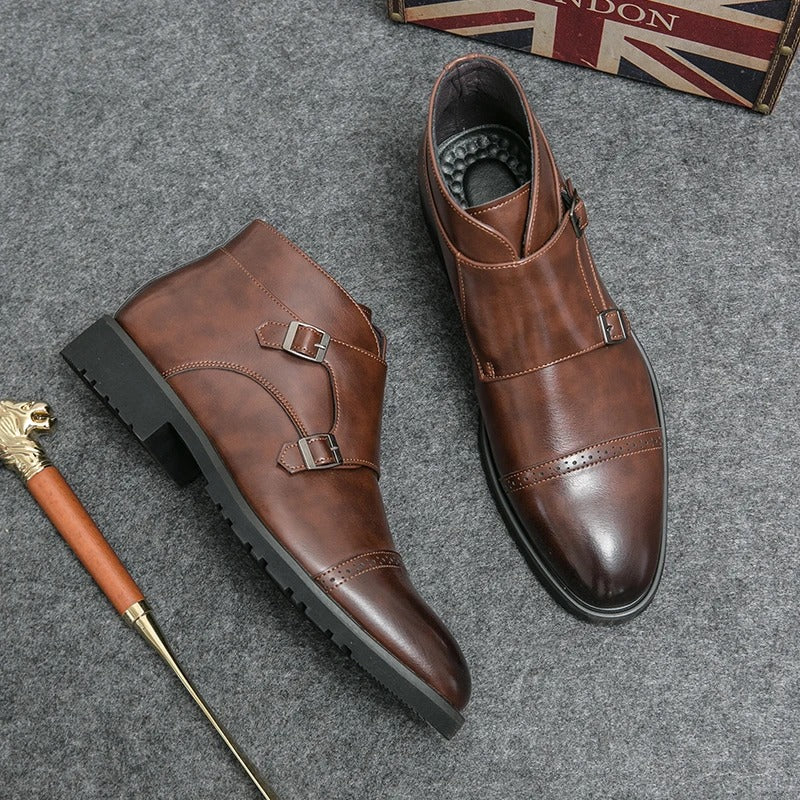 PARKER™ | BOTINES DE HOMBRE CON DOBLE HEBILLA