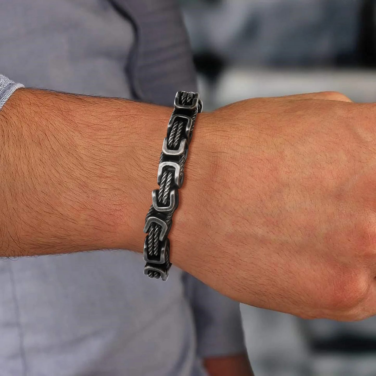 Brazalete Guerrero™ | Fuerza, estilo y carácter masculino