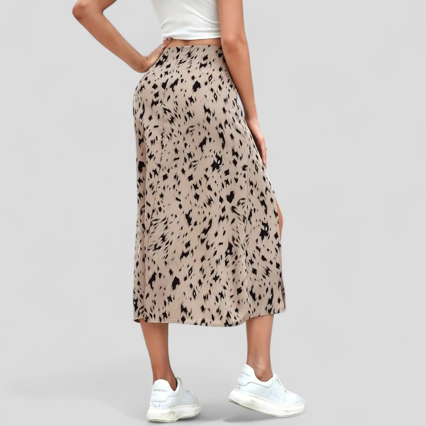 FALDA MIDI ESTAMPADA n.04176