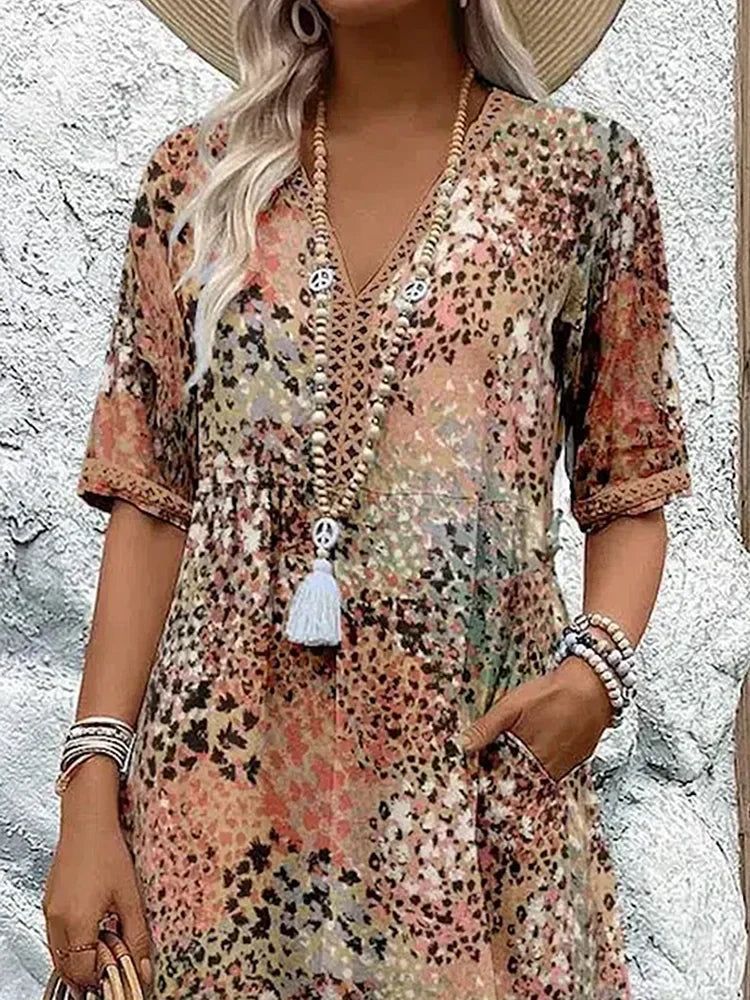 Harper – Vestido Vivo de Largo Medio
