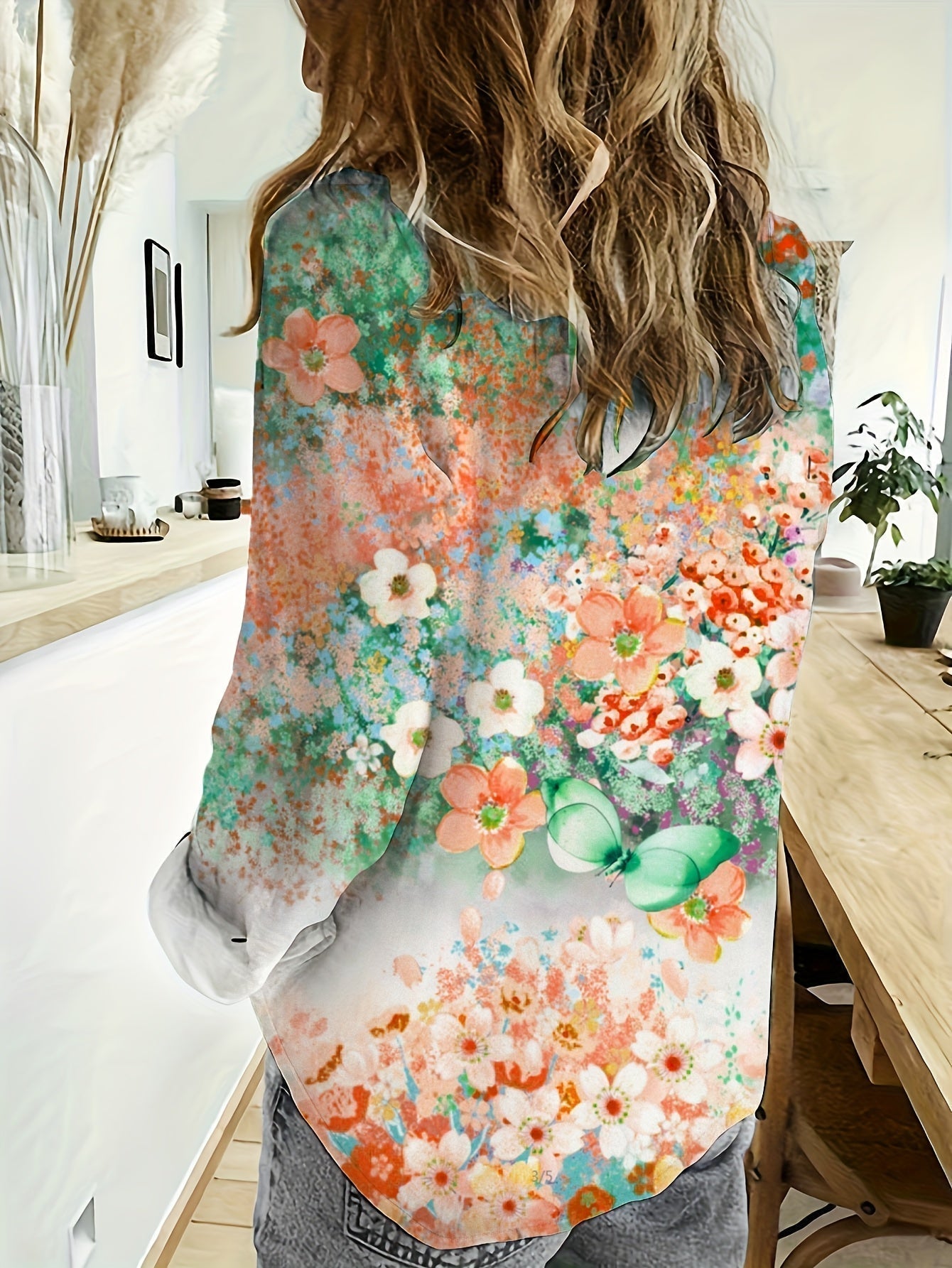 Leura – Blusa Boho Floral
