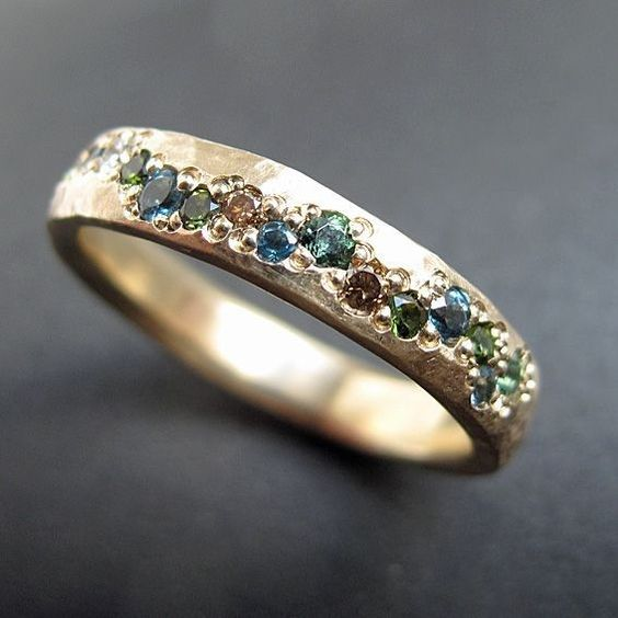 Bunter™ | Anillo con brillo multicolor
