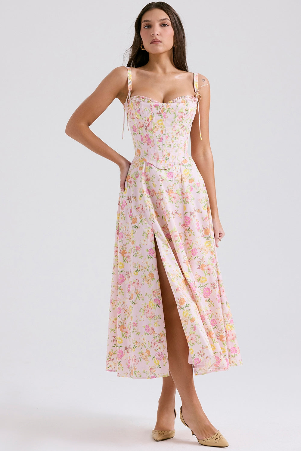 CARESSE – VESTIDO 2 PIEZAS CON CORSET