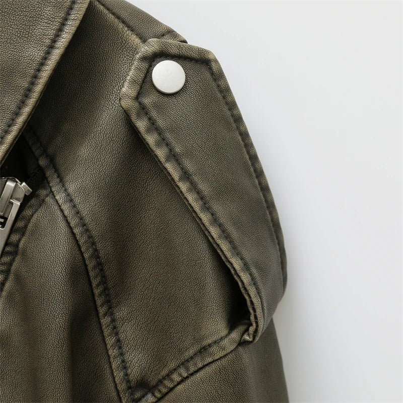 AMERICANA BIKER DE PIEL n.50008