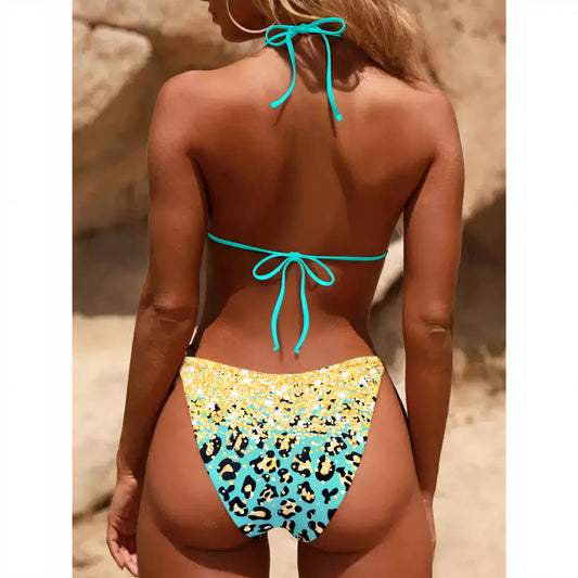 Turquesa Glam Biquini